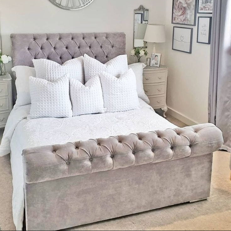 Sleigh beds
