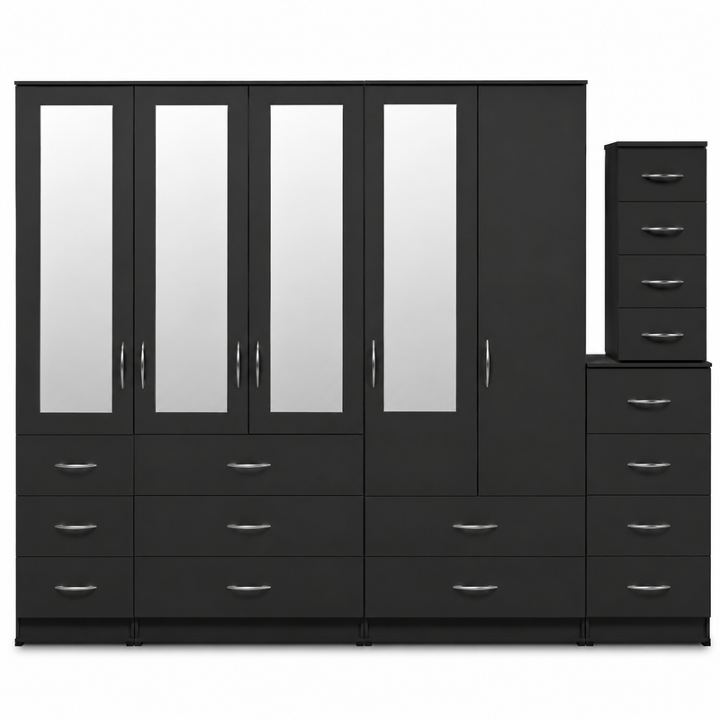 4-HALF MIRROR (6-DOOR)