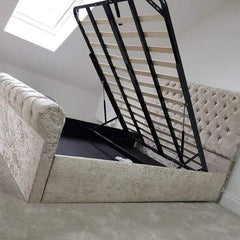 Sleigh beds