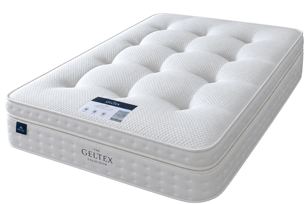 1000 Sprung Pillow Top Mattress With Bed