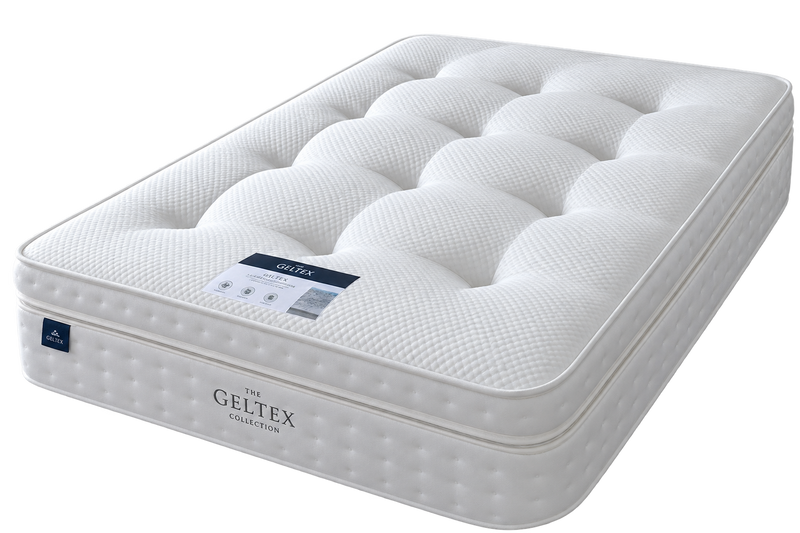 1000 Sprung Pillow Top Mattress With Bed