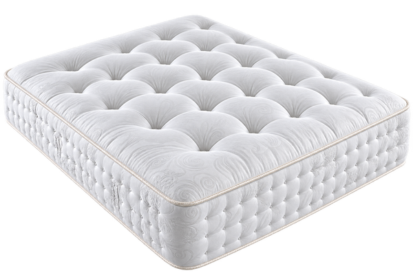 2000 Sprung Pillow Top Mattress With Bed