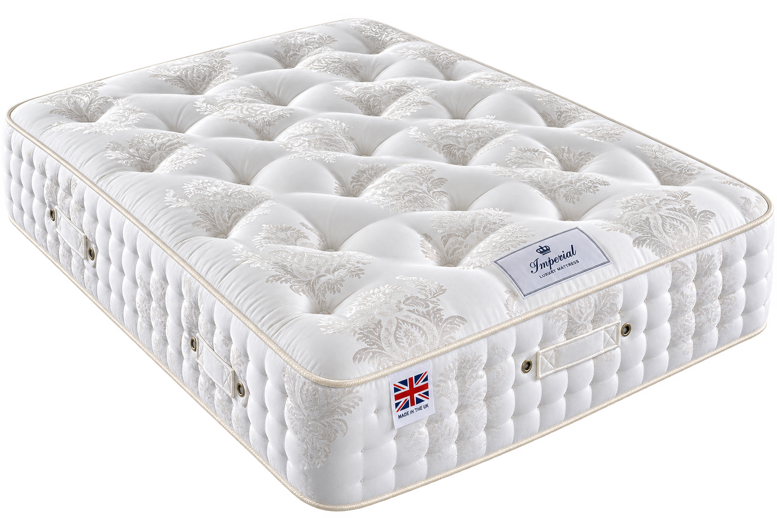 3000 Sprung Pillow Top Mattress With Bed