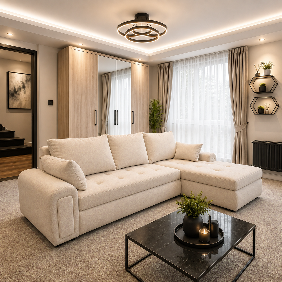 Berlin Sofa Bed – Stylish Seating with Flexible Sleeping Space