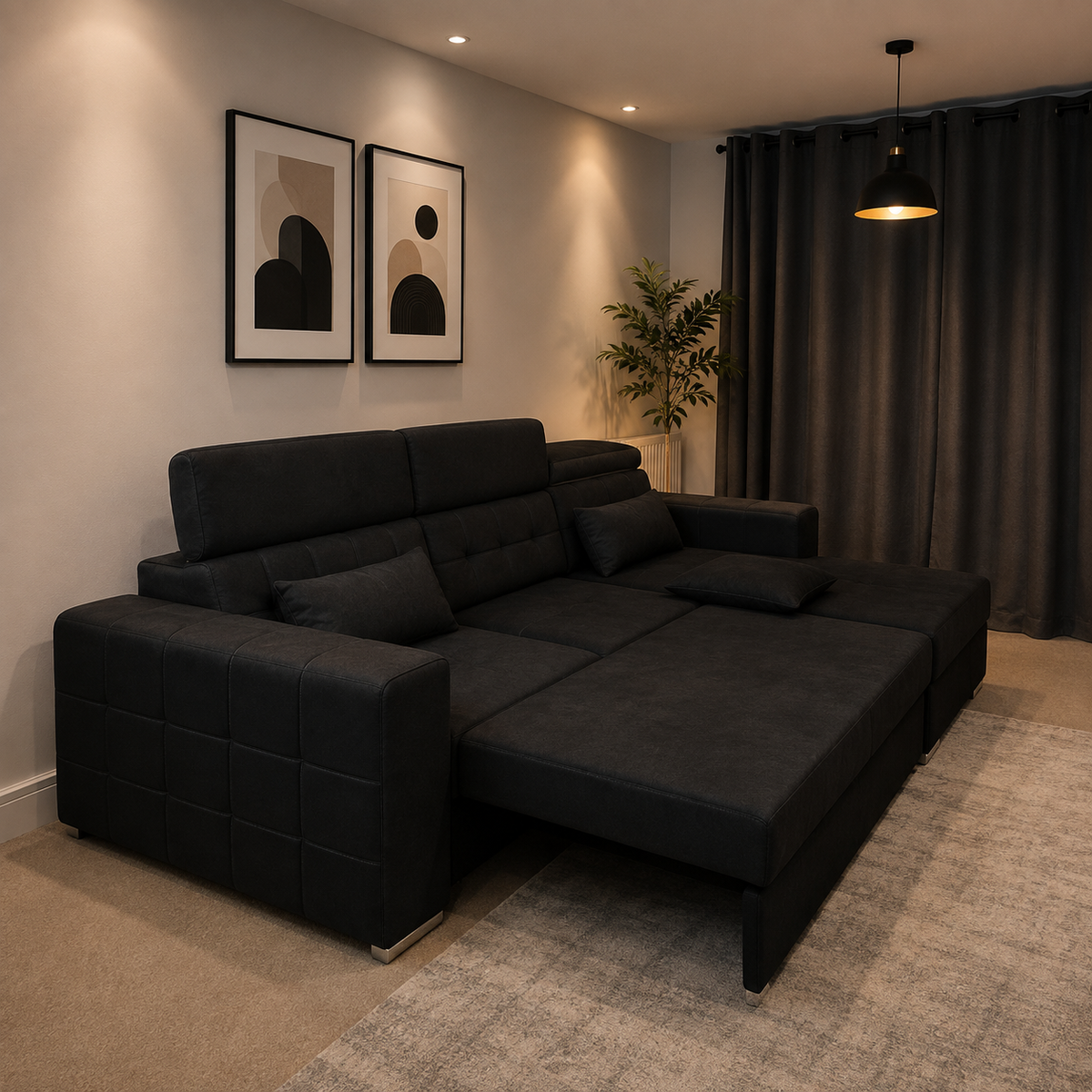 Luca Sofa Bed – Stylish Seating & Easy Sleeping Solution
