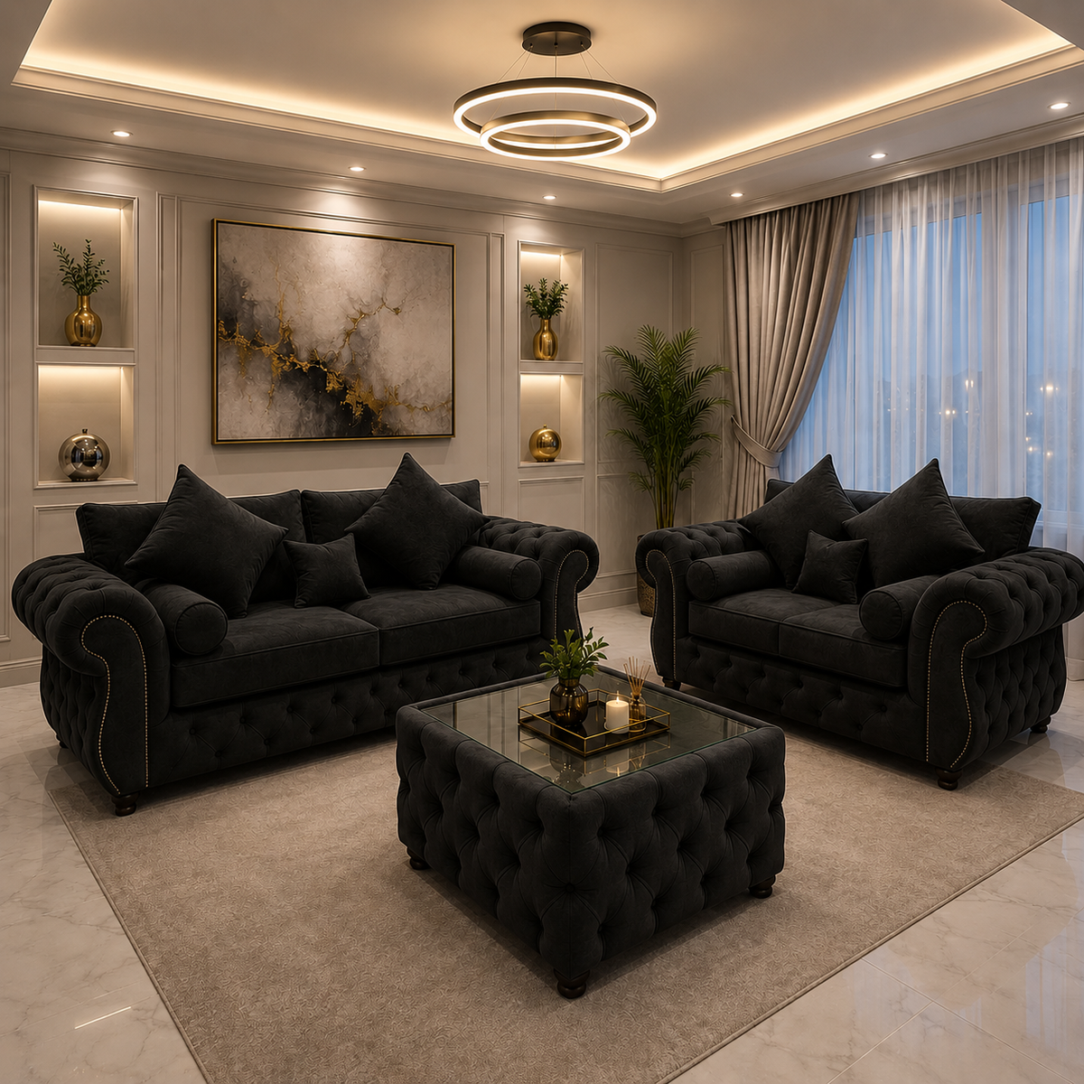Falcon Chesterfield Sofa – Timeless Elegance & Signature Style