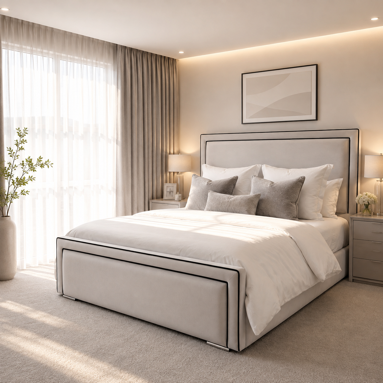 Newly Launched Chelsea Bed With Upholstery Storage