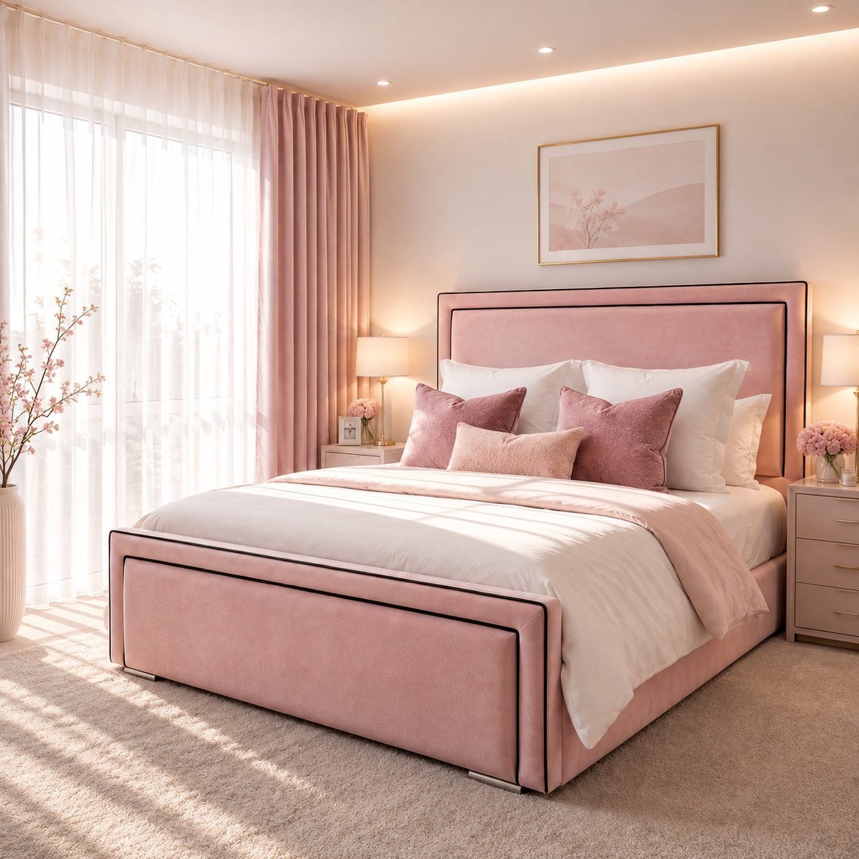 Newly Launched Chelsea Bed With Upholstery Storage