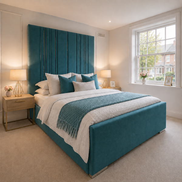 High Headboard Beds - Multi Design Headboards With High Headboard Up to 90"