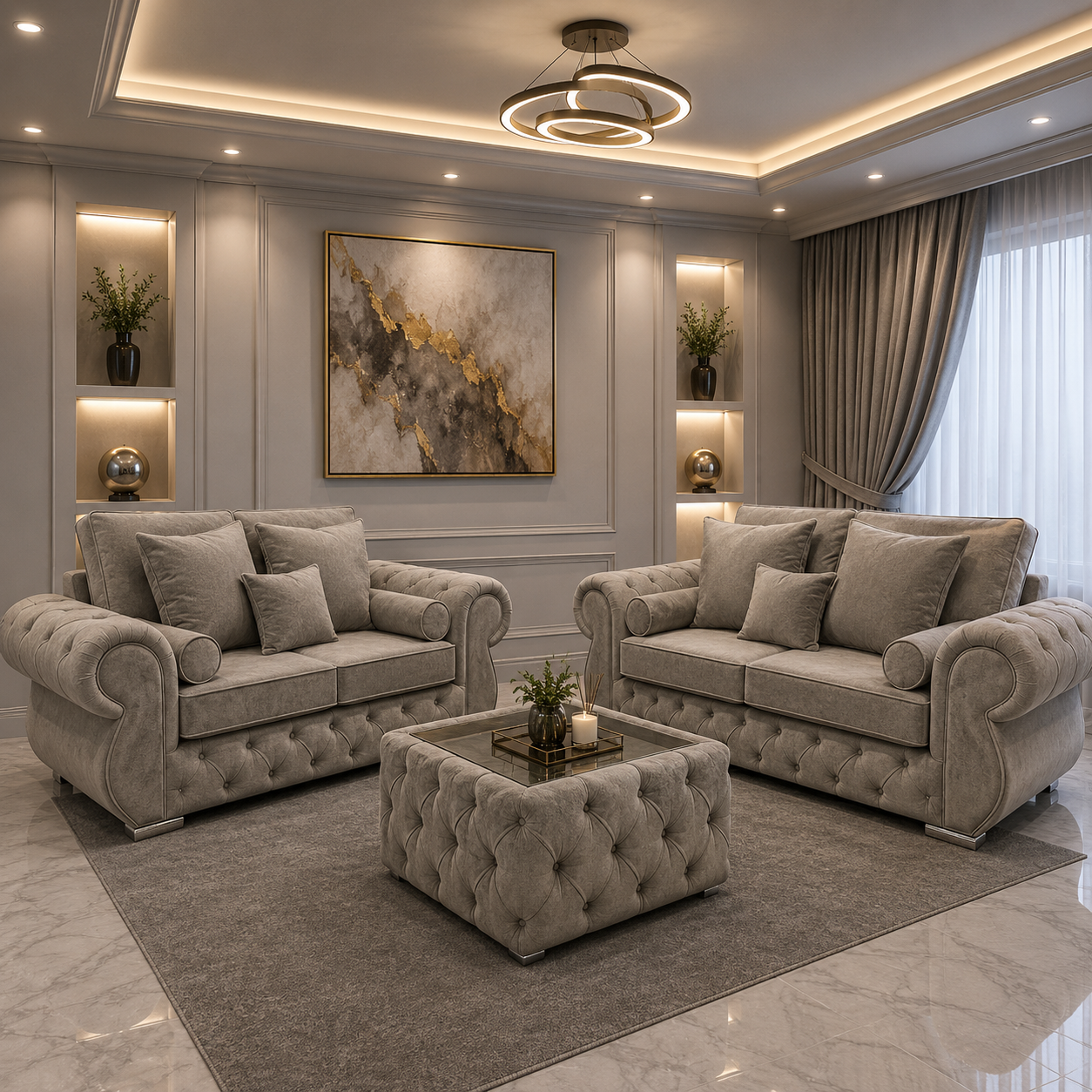 Falcon Chesterfield Sofa