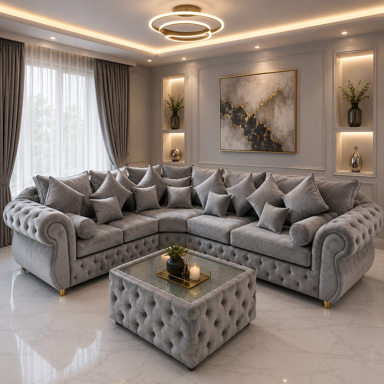 Falcon Chesterfield Sofa