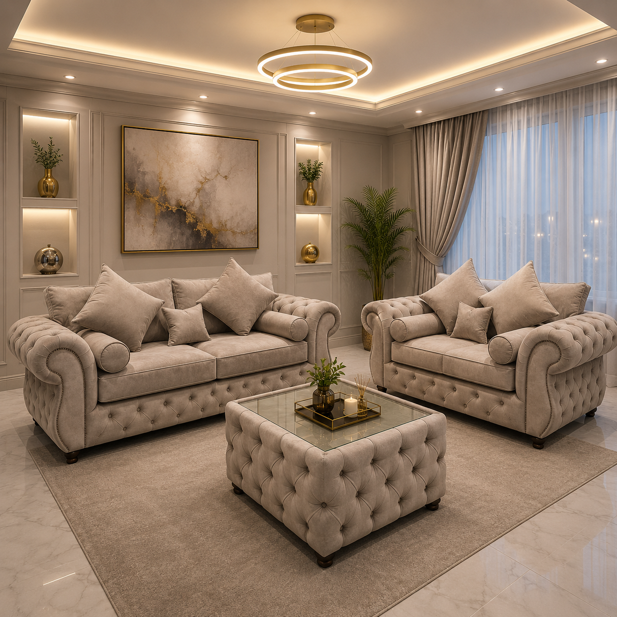 Falcon Chesterfield Sofa