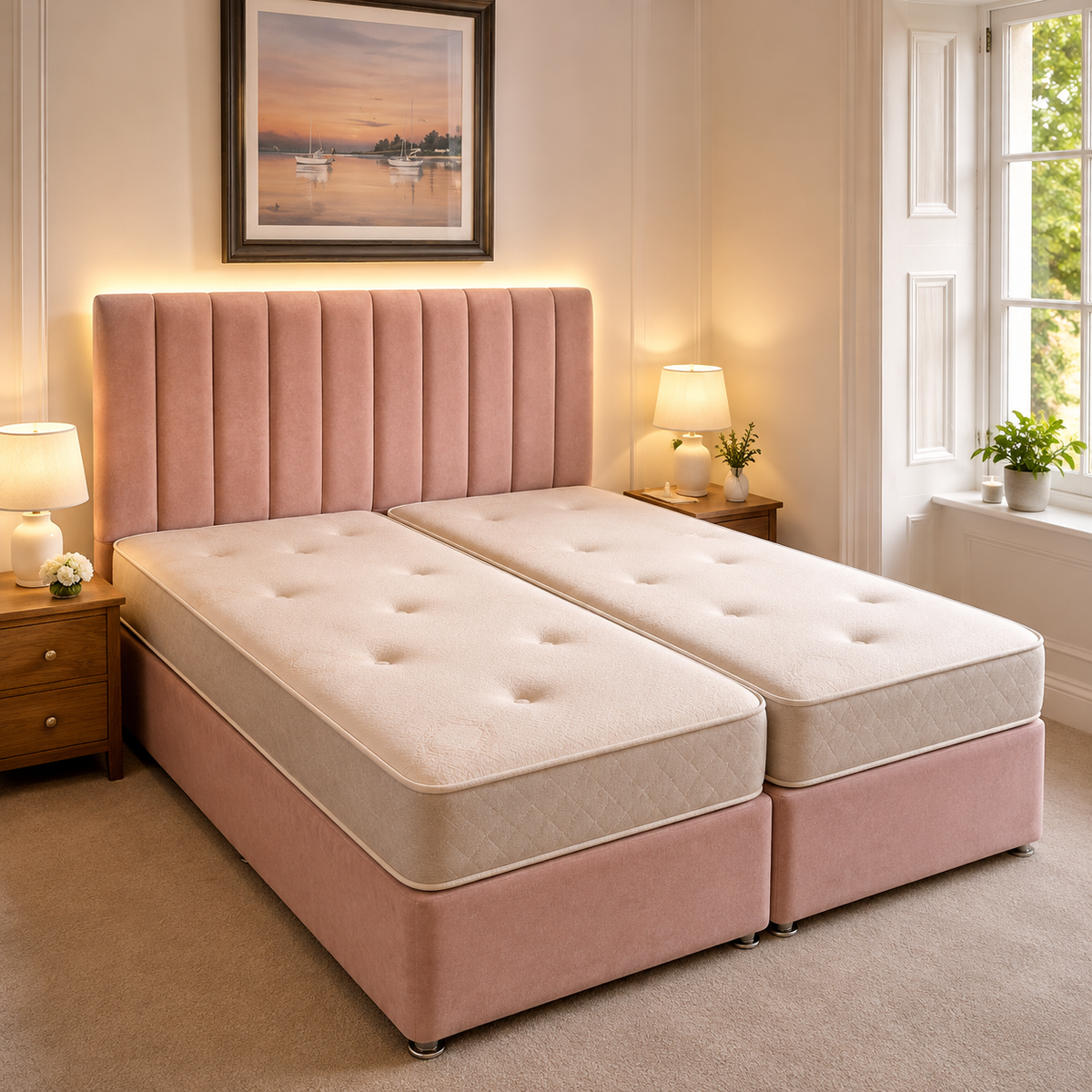 Super King Zip & Link Bed – 2 Singles in 1 | Premium Quality | Easy Split Design