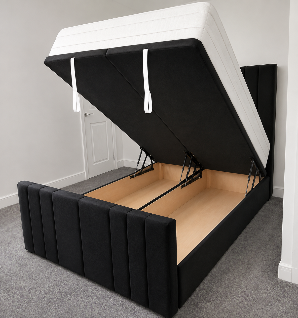 Luxury Divan Ottoman Bed – Premium Storage Bed | Multiple Sizes & Colours