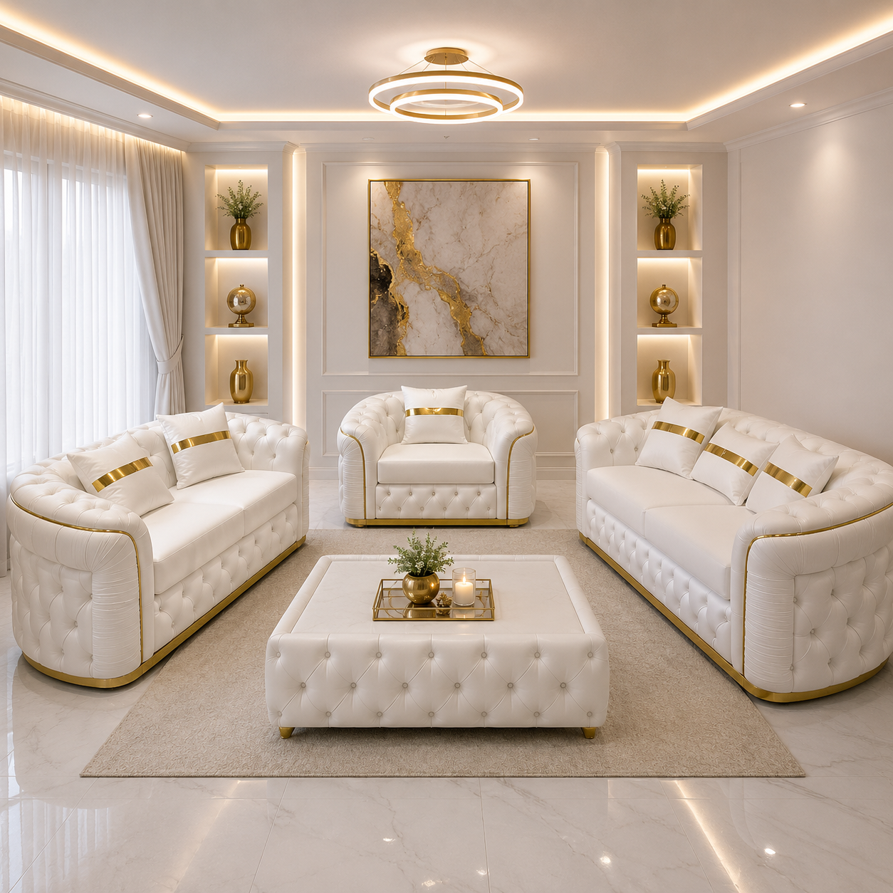 Madrid Chesterfield Sofa