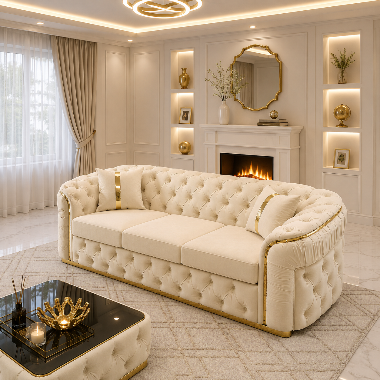Madrid Chesterfield Sofa