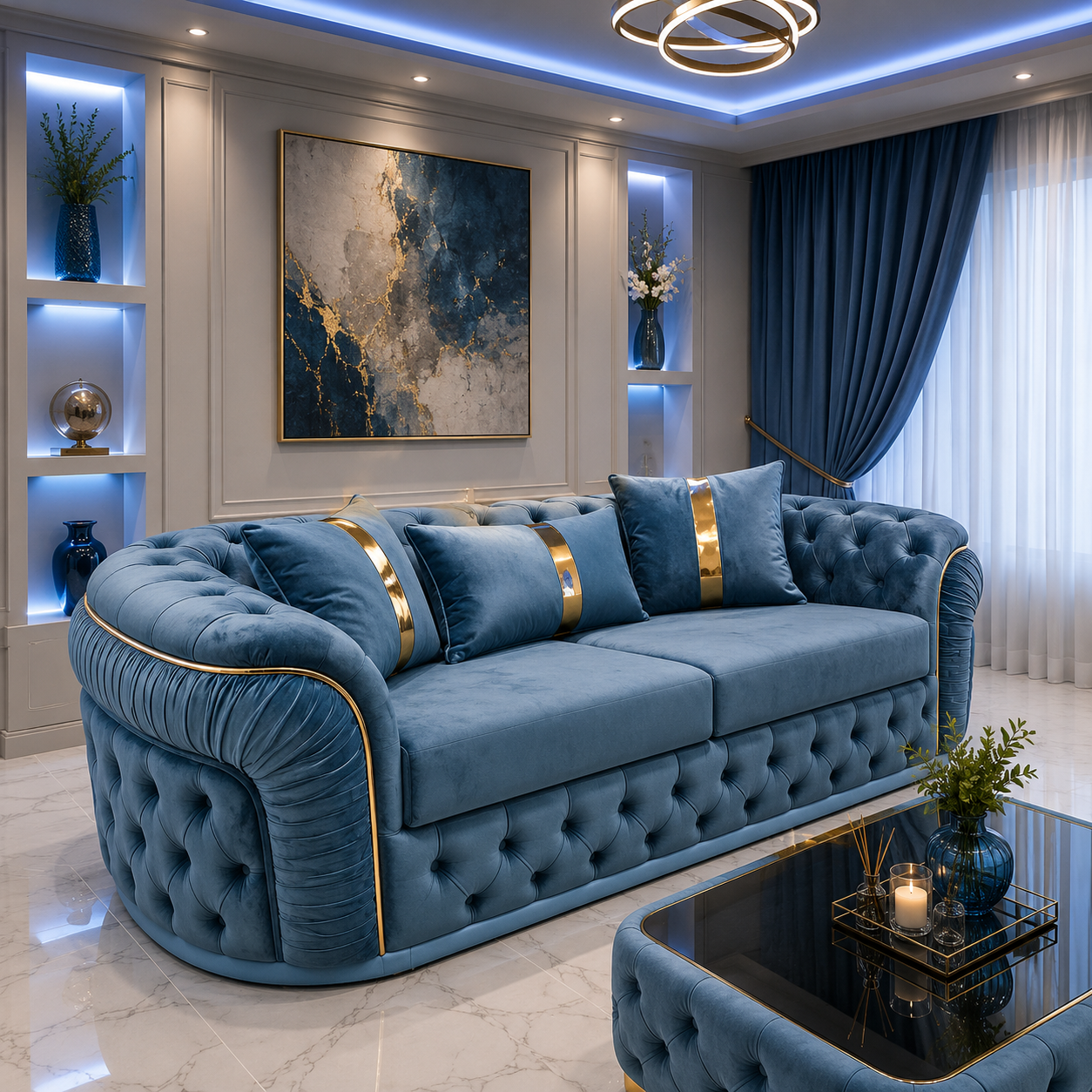 Madrid Chesterfield Sofa
