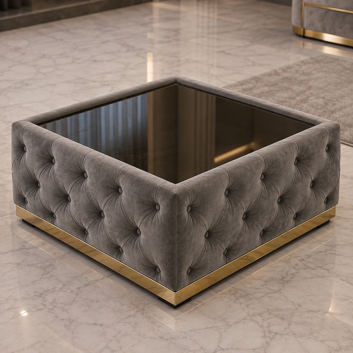 Madrid Chesterfield Sofa Table