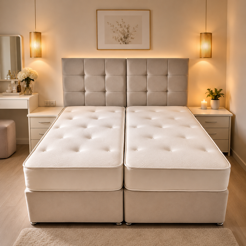 Super King Zip & Link Bed – 2 Singles in 1 | Premium Quality | Easy Split Design