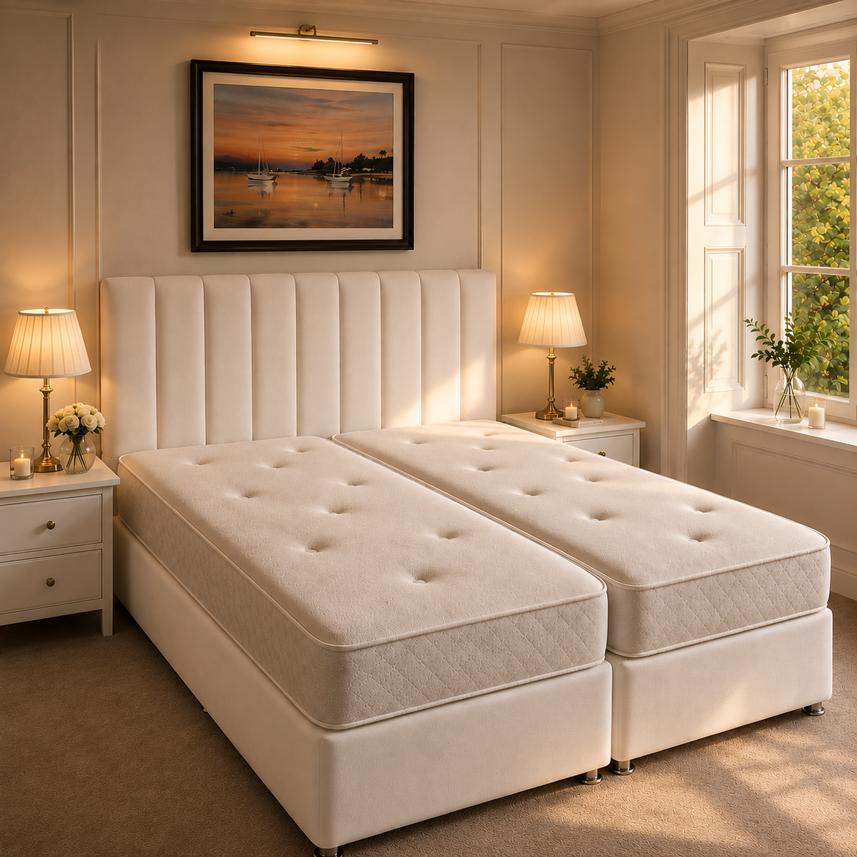 Super King Zip & Link Bed – 2 Singles in 1 | Premium Quality | Easy Split Design