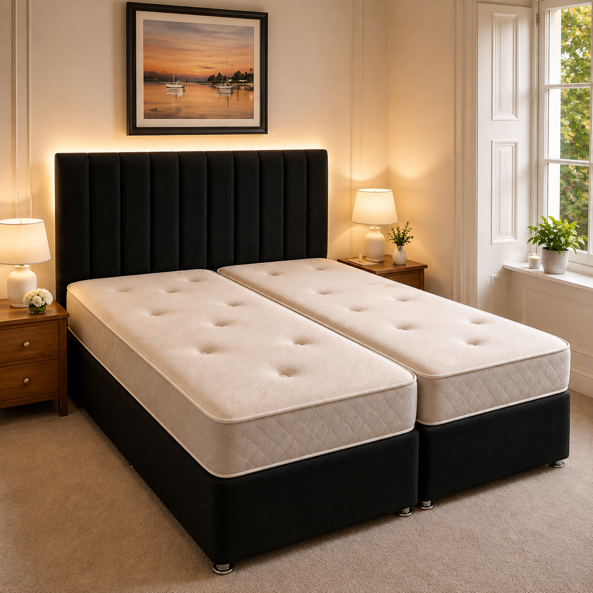 Super King Zip & Link Bed – 2 Singles in 1 | Premium Quality | Easy Split Design
